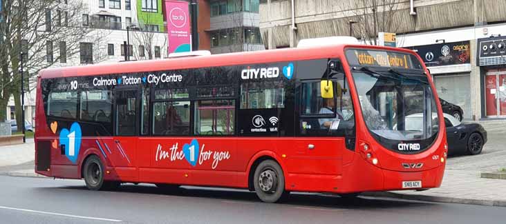 City Red Wright Streetlite 47671